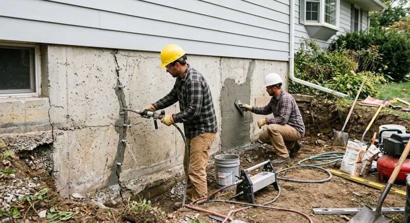Basement Foundation Repair in Holiday, FL
