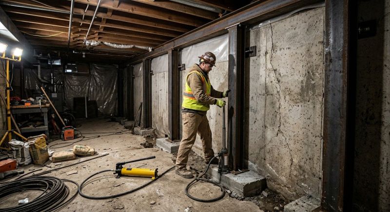 Basement Stabilization in Pinellas County, FL