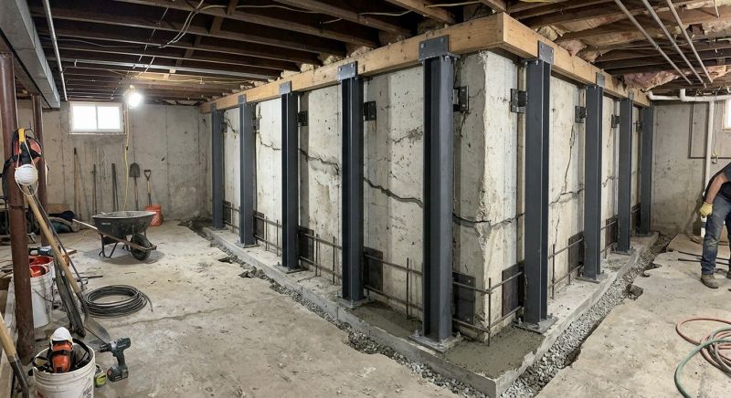 Basement Stabilization in Pinellas County, FL