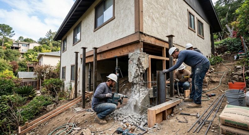 Concrete Foundation Repair in Clearwater Beach, FL