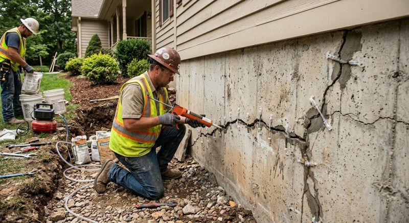 Cracked Foundation Repair in Clearwater Beach, FL