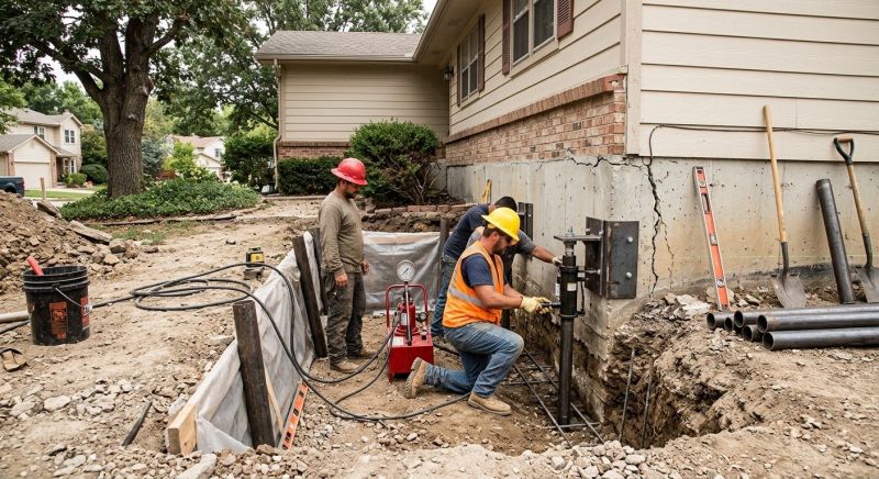 Cracked Foundation Repair in Pinellas County, FL