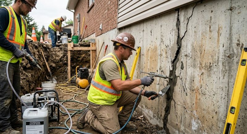 Cracked Foundation Repair in Saint Petersburg, FL