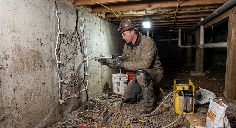 Crawlspace Foundation Repair in Land O Lakes, FL