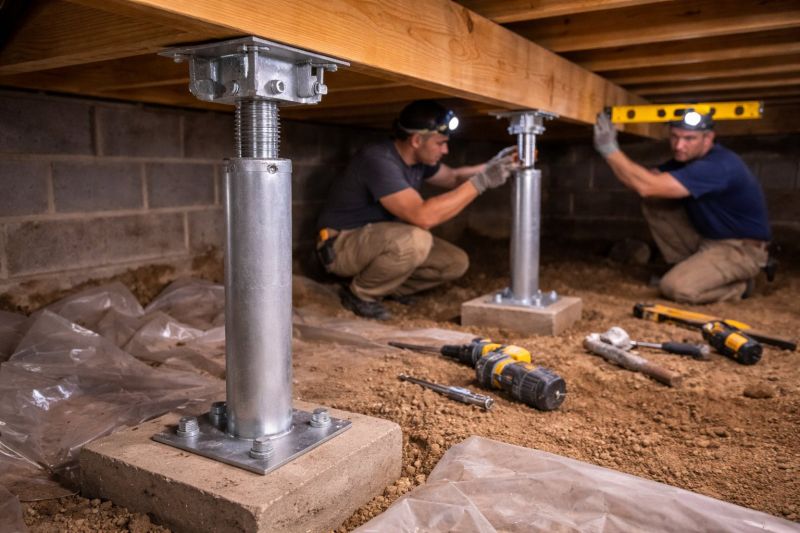 Crawlspace Structural Repair in Pinellas County, FL