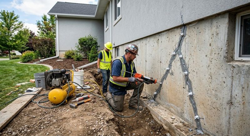 Foundation Crack Repair in Oldsmar, FL