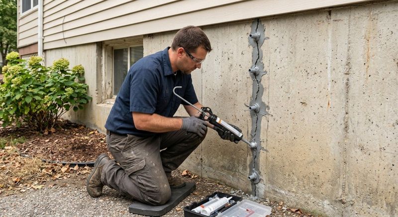 Foundation Crack Sealing in Pinellas County, FL