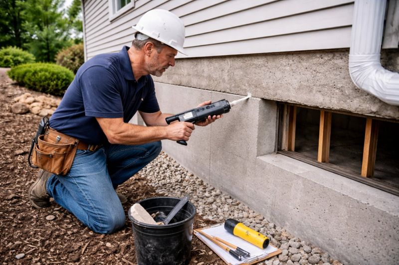Foundation Crack Sealing in Pinellas County, FL