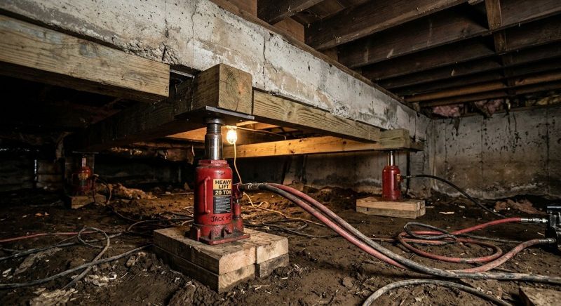 Foundation Jacking in Dunedin, FL
