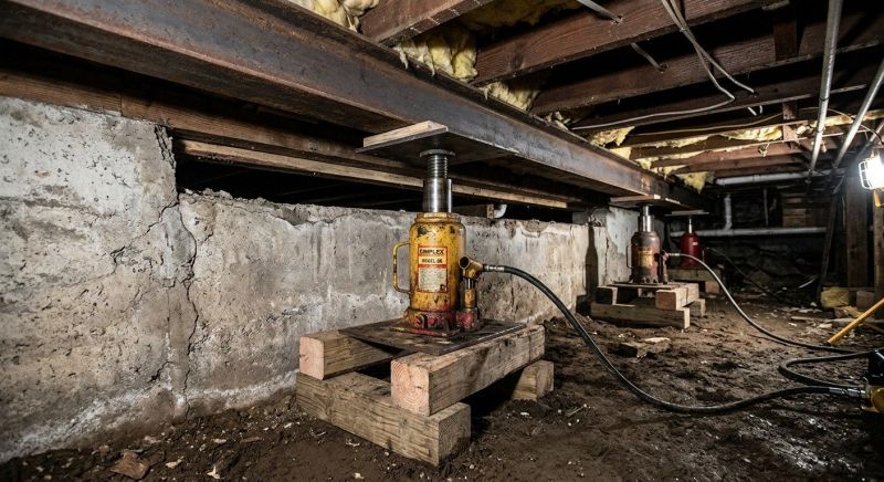 Foundation Jacking in Holiday, FL