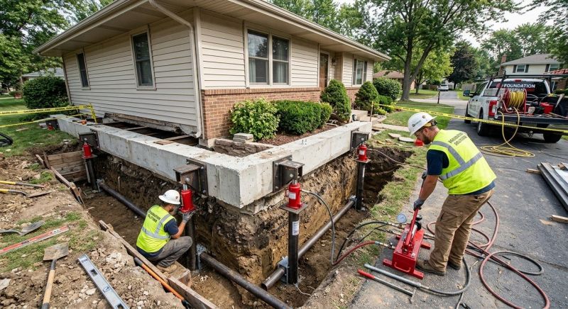 Foundation Jacking in Largo, FL