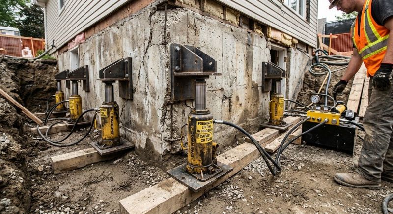 Foundation Jacking in Odessa, FL