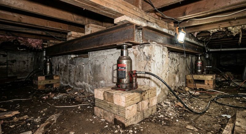 Foundation Jacking in Odessa, FL
