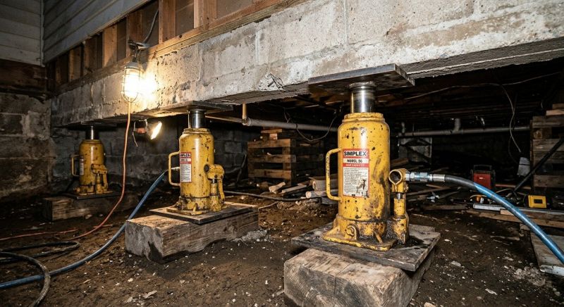 Foundation Jacking in Saint Petersburg, FL