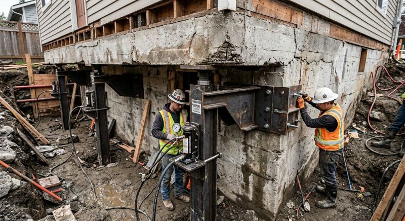 Foundation Lifting in Land O Lakes, FL