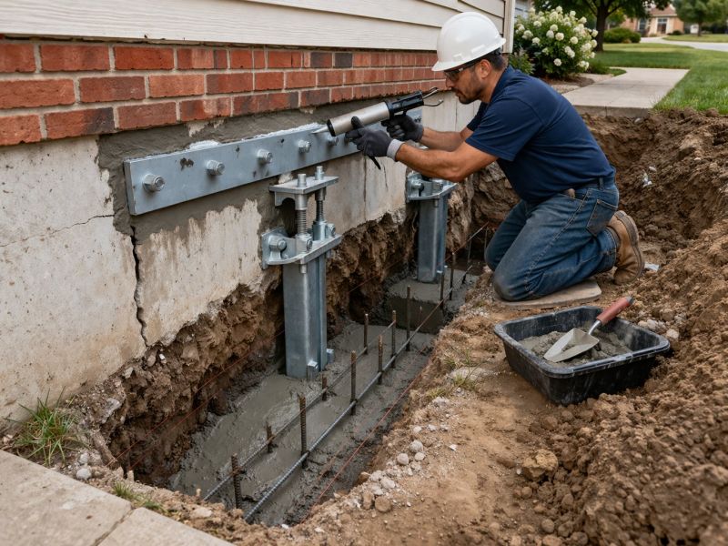 Foundation Repair in Tarpon Springs, FL