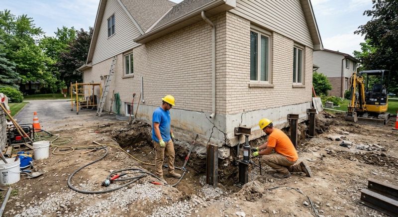 Helical Piers Installation in Pinellas County, FL