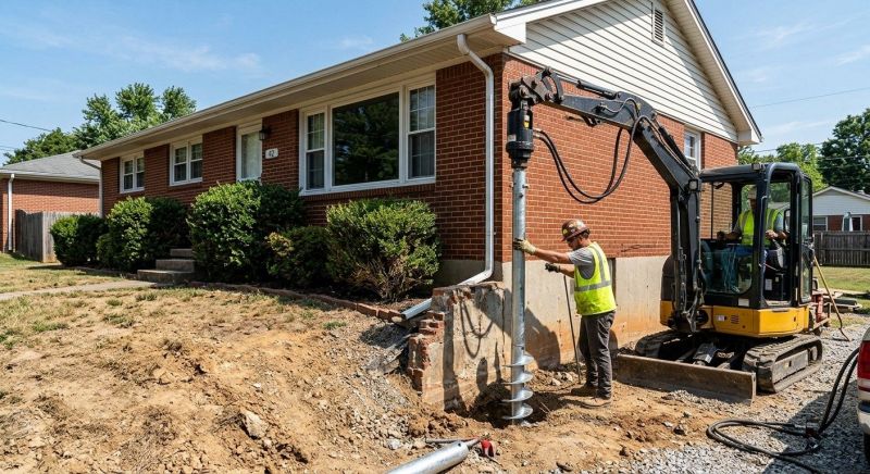 Helical Pile Installation in Pinellas County, FL