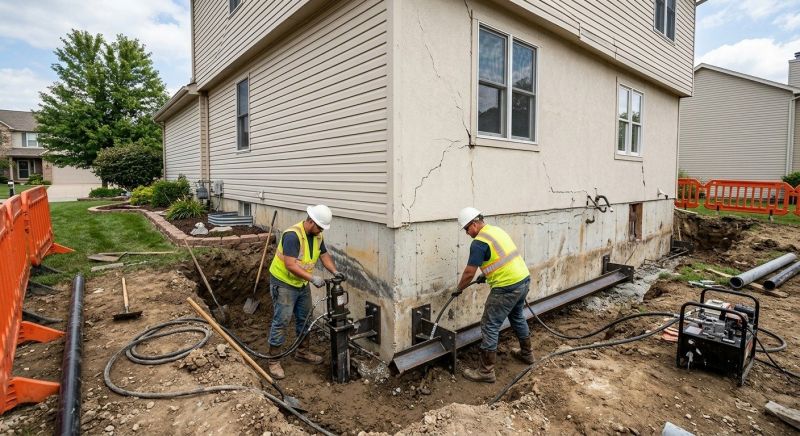Sinking Foundation Repair in Largo, FL
