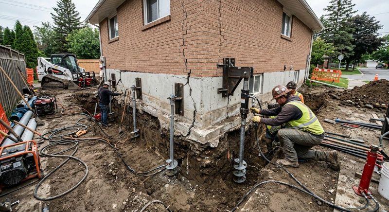 Sinking Foundation Repair in Lutz, FL