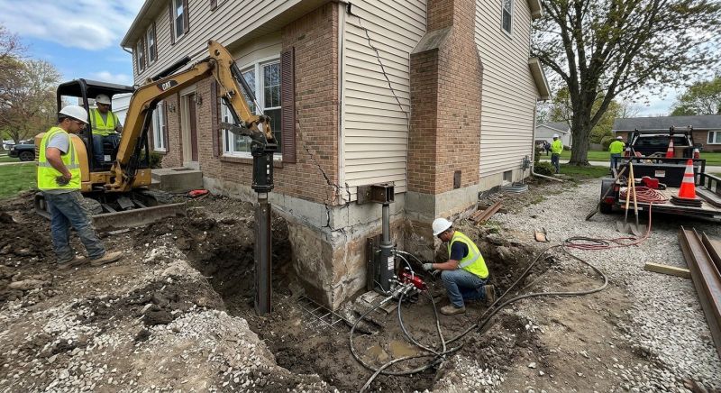 Sinking Foundation Repair in New Port Richey, FL