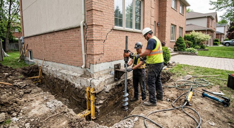 Sinking Foundation Repair in Odessa, FL