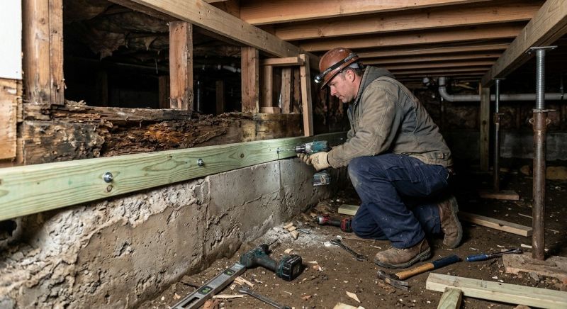 Sinking Foundation Repair in Seminole, FL
